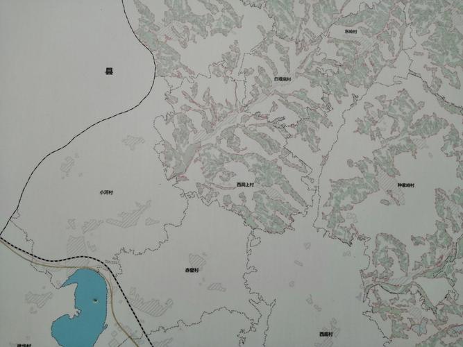 虒亭镇行政村地图