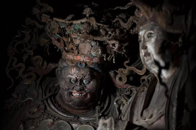 本文转载自南山供秀,佛教雕塑艺术 人文山西系列 铁佛寺山西文殊塑像
