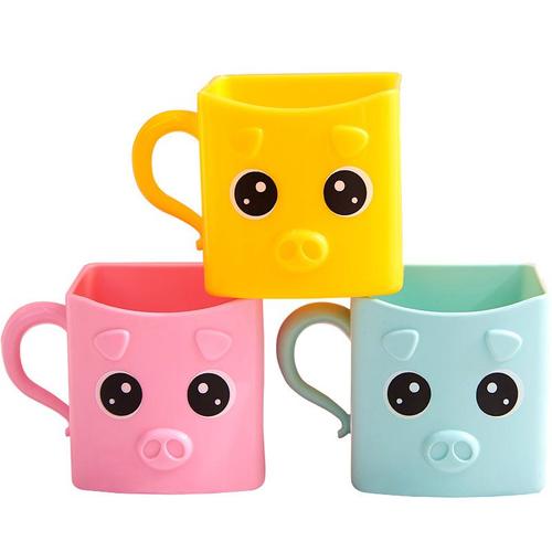 儿童刷牙杯卡通漱口杯宝宝可爱牙缸杯创意防摔小男孩女孩牙刷杯子