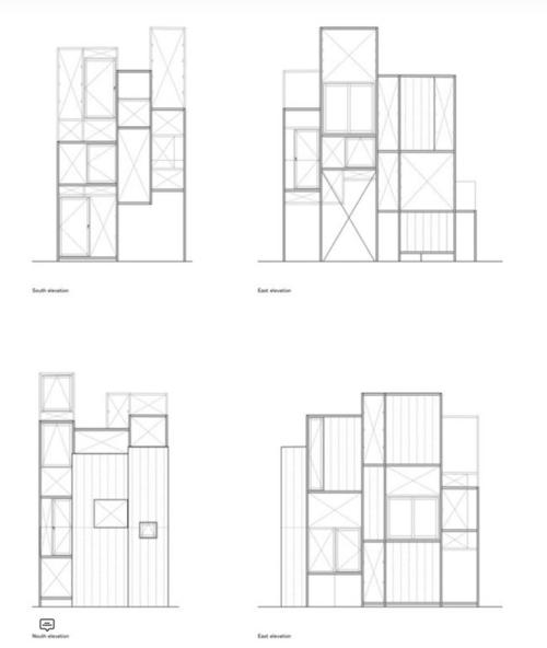整栋房子采用钢结构建造