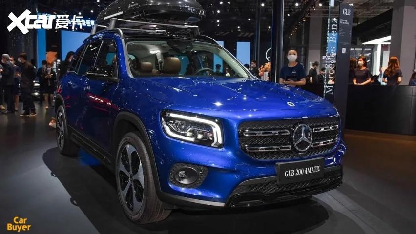 而奔驰旗下的紧凑级suv glb,却是另一番景象.