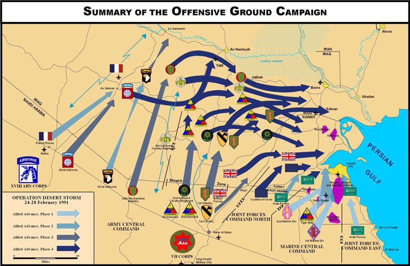 也基于如此庞大的物质力量,发动了海湾战争中摧枯拉朽一般的"左勾拳"