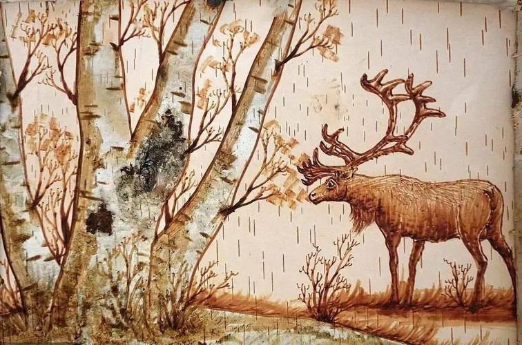 内蒙古自治区2021年文化和自然遗产日白狼林俗树皮画技艺大赛开始报名