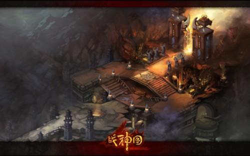 《战神图》神秘场景原画首次曝光_网络游戏