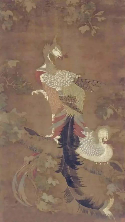 唐代 边鸾花鸟画作品鉴赏