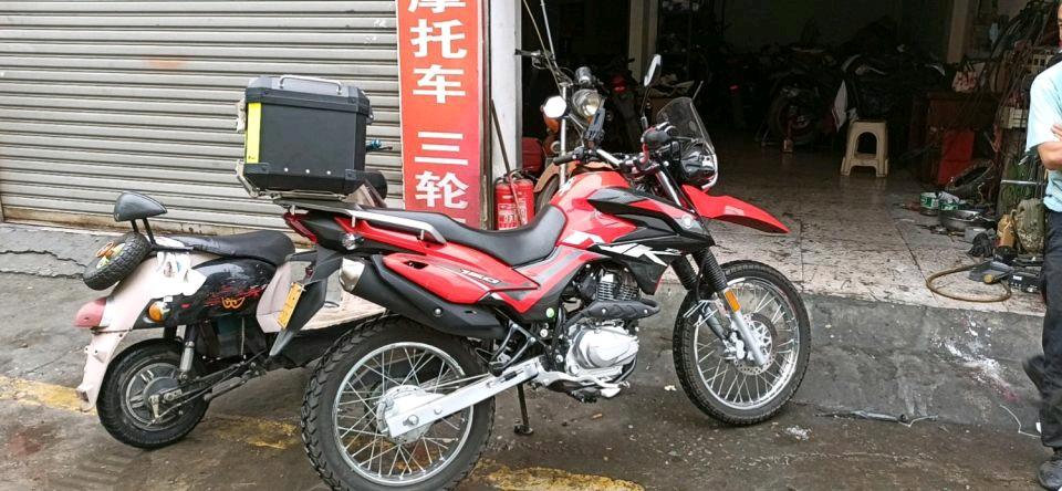 豪爵nk150改圆灯,转自百度贴吧