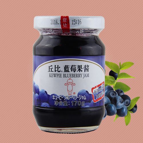 瓶包邮 1 烘焙食材寿司材料面包三明治水果酱 克 170 丘比蓝莓果酱