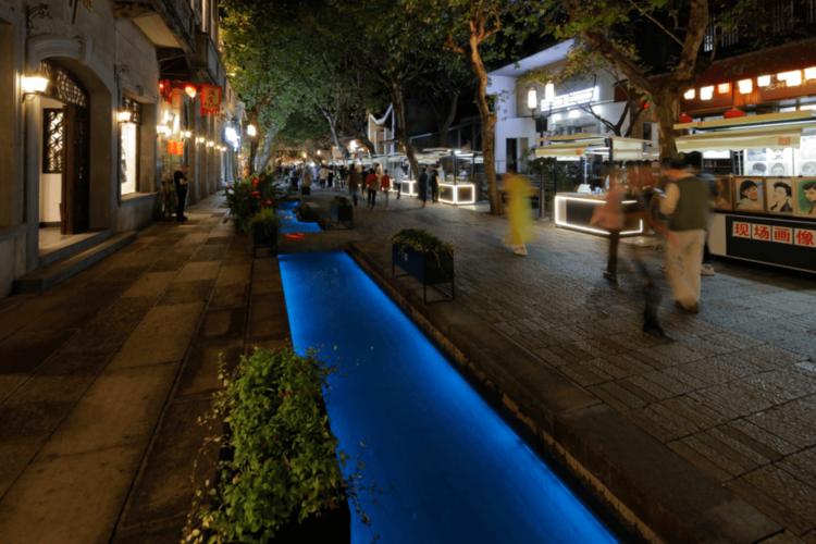 美丽景观:"御见清河坊·宋韵最杭州" ,清河坊夜景这里看