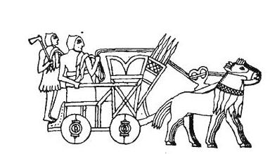 小学生马车简笔画