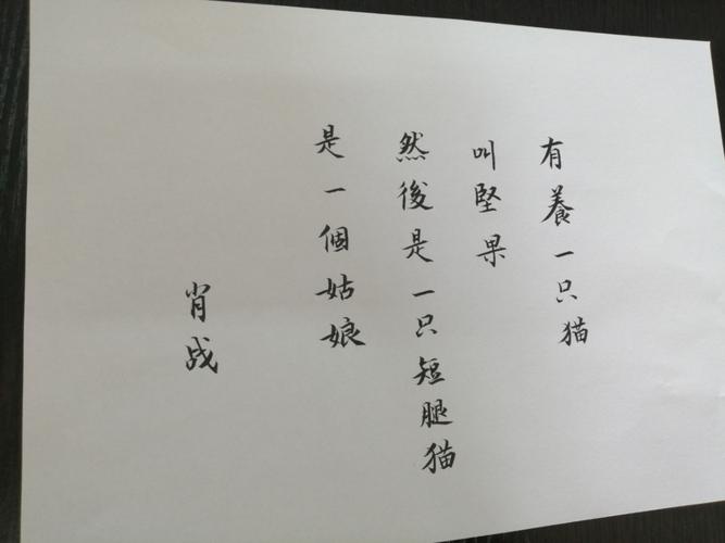 肖战语录02手写