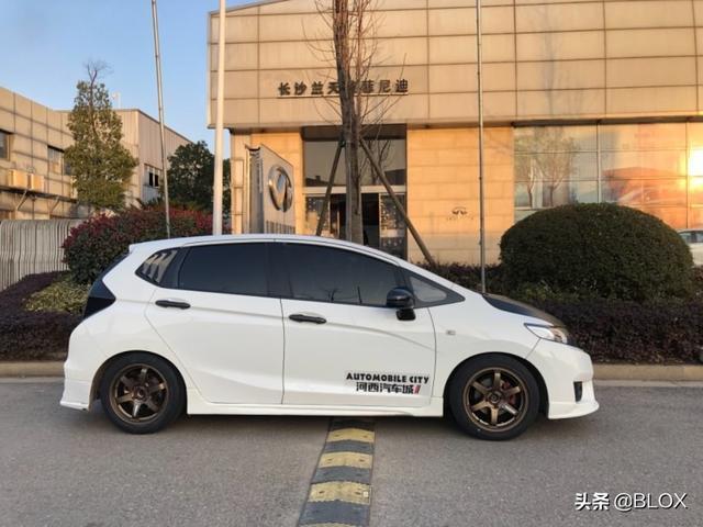 blox车主记前脸改装蜕变本田飞度改装分享