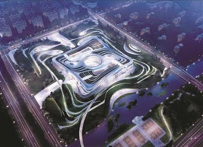 萧山城市文化公园效果图.