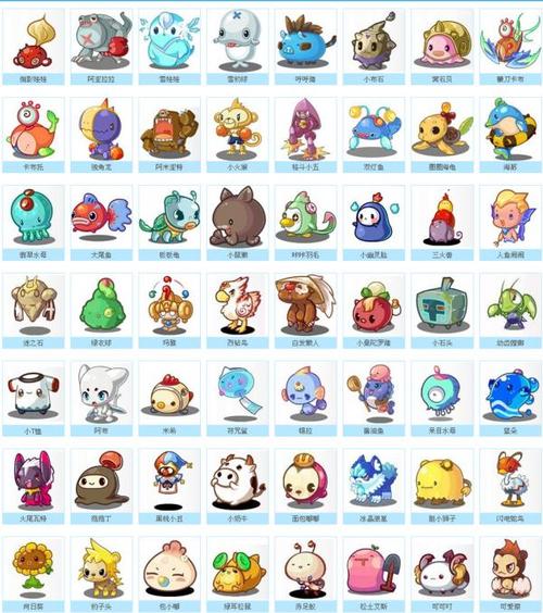 《洛克王国》宠物大全书图集