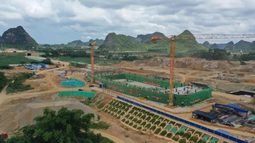 最新进展崇左南站建设加速主体结构月底封顶