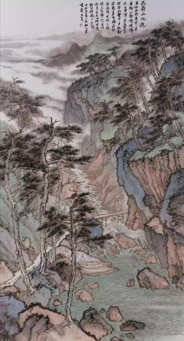 艺术世界国家一级美术师中国美术家协会理事石峰山水画作品欣赏