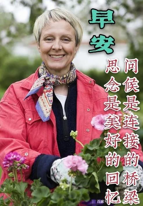 适合问候中老年早上好的祝福语图片