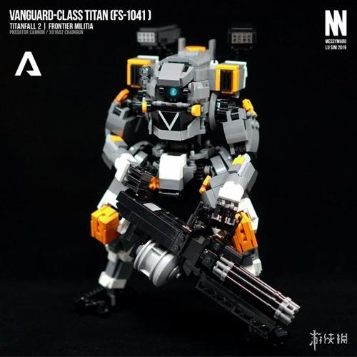 本国网友用乐高拼出《泰坦陨落》机甲 形状相当复原