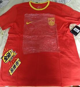 中国国家男子足球队耐克官方t恤,全新正品带吊牌,尺码2xl.