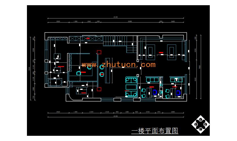 宠物医院装修设计施工图纸