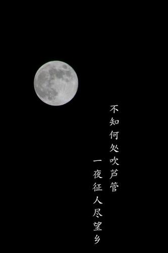 中秋月明简笔画