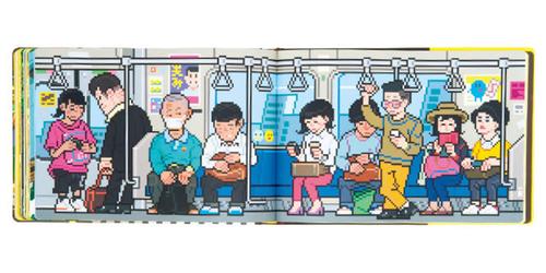 lv 发布东京城市旅游指南,它是一本可爱的像素画