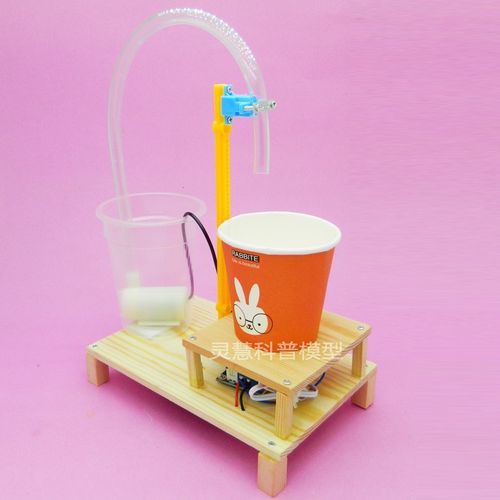 科技小制作diy自动饮水机科学实验玩具学生手工作业材料创意发明