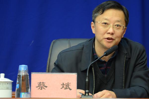 新闻发言人:区农牧厅畜牧草原水产处处长蔡斌