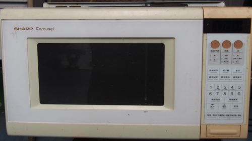 微波炉sharp carousel 闪88:88 按键失灵