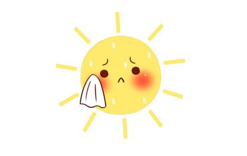 热死了别急一波雨水来降温