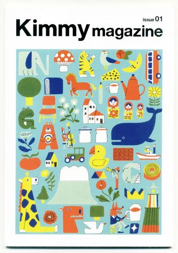 net "kimmy magazine issue 01" cover ill. 1 behance.net