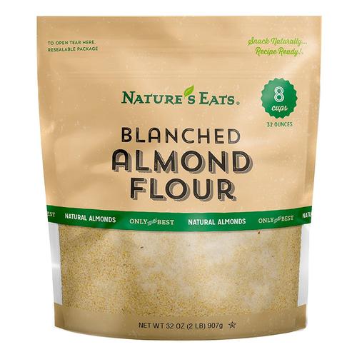 nature"s eats blanched almond flour, 32 ounce