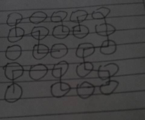 24个点一笔连成