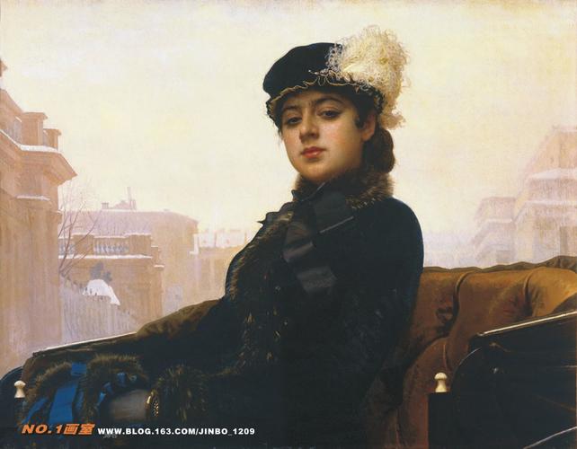 【美术世界】俄罗斯著名画家克拉姆斯柯依绘画作品赏析(高清)[7p]