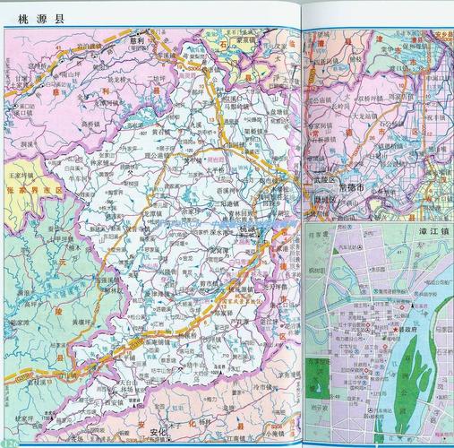 桃源县地图二全图,桃源县地图二高清版下载 - 8264.