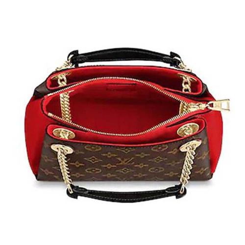 路易威登lv女包老花单肩链条包老花帆布真皮单肩提挎手提包su