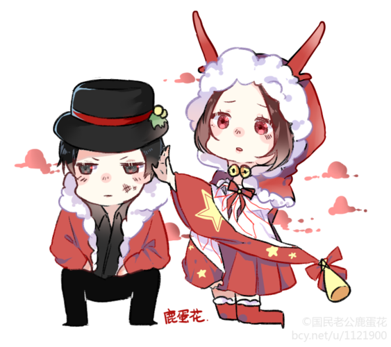 貂蝉吕布头像动漫可爱