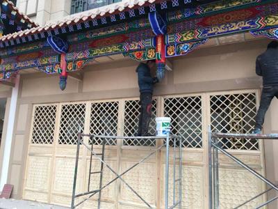 甘南古建彩绘哪家好,可信赖的古建彩绘就在昊宇古建