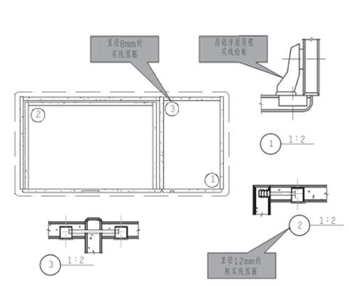 室内设计家具剖视与剖面