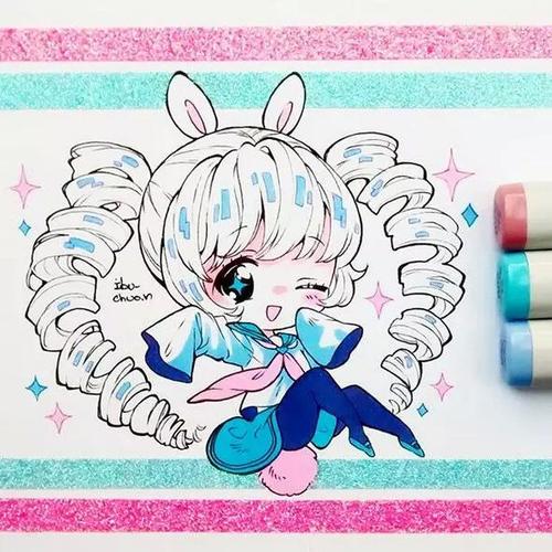 动漫q版马克笔