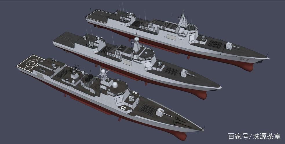 052e驱逐舰想象图,吨位更大,战力更强!