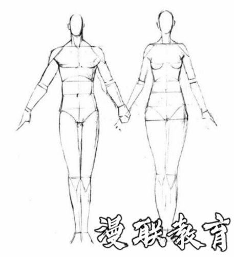「教程」人体绘画基础 part 01 认识骨骼