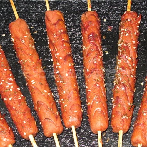 东北烧烤肠20根包邮火腿肠炒煎炸 东北特色烧烤炸串肠