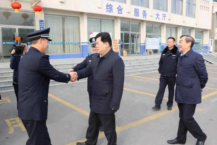 2020年1月22日上午,济宁市委常委,邹城市委书记张百顺在邹城市副市长