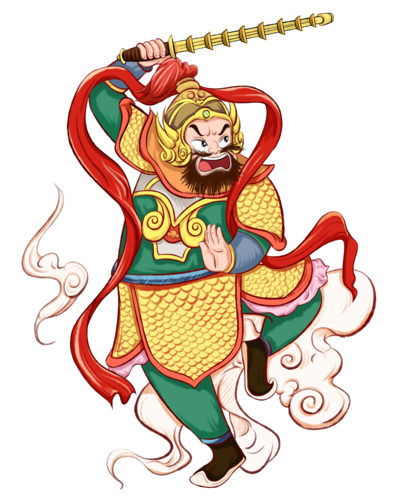 2021年牛年新年门神 桌面壁纸|插画|创作习作|秦皇岛