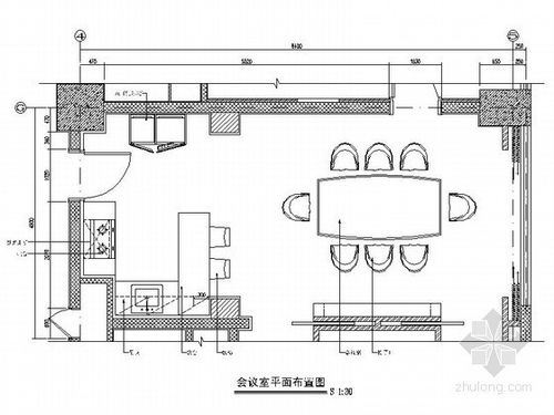 [分享]会议室墙体节点图资料下载