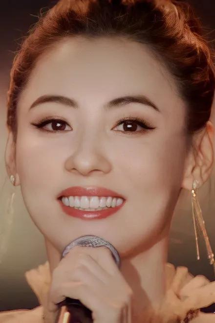 张柏芝的神颜全赢在了鼻基底