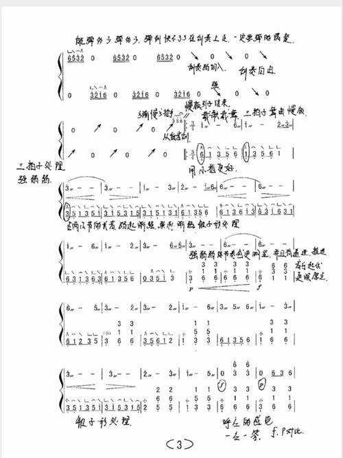 井冈山上太阳红(笔记)_古筝_娱乐_音乐