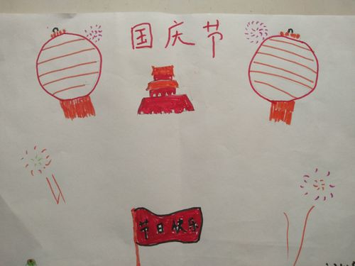 梨子园实验幼儿园"向祖国母亲70周年华诞献礼"手抄报精彩展示