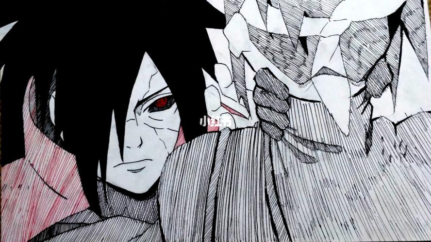 宇智波斑_火影忍者_文化_绘画