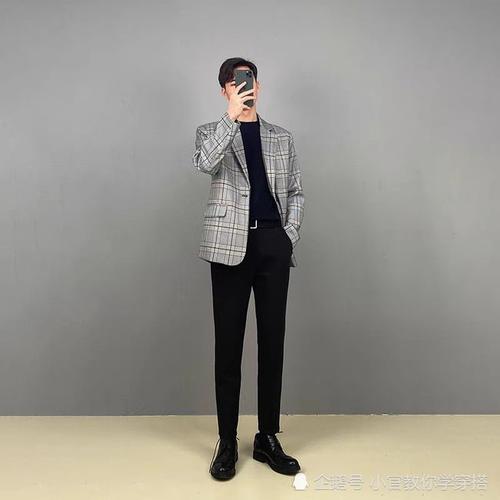 穿衣搭配男秋季男士帅气轻熟上班通勤休闲穿搭